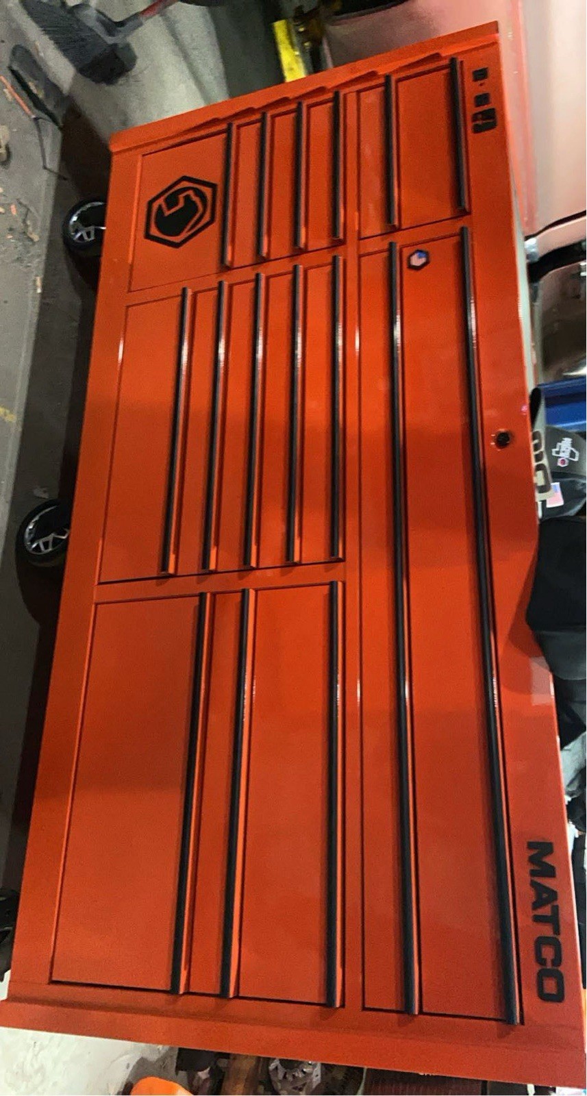 MATCO TOOLS 4S Series Triple Bay 79x44x28 Heavy Duty Steel with Power Drawer New MATCO TOOLS 4S Series Triple Bay 79x44x28 Heavy Duty Steel with Power Drawer New