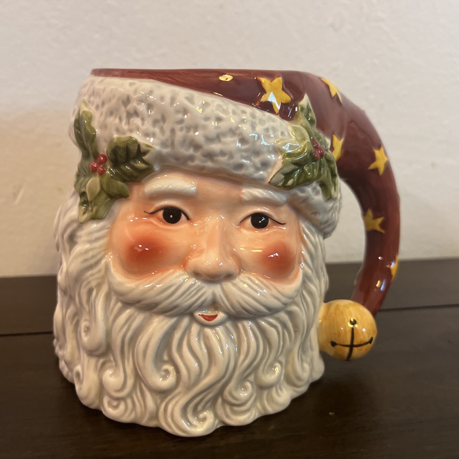 Certified International Exceptionally Nice Santa Mug Holiday Mug Holds 20 Oz New Certified International Exceptionally Nice Santa Mug Holiday Mug Holds 20 Oz New
