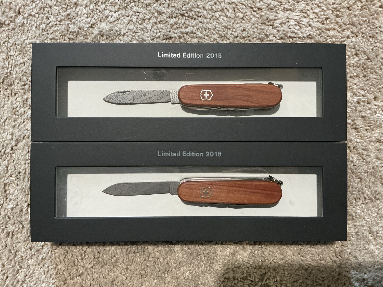 Victorinox Tinker Damascus Limited Edition 2018 Swiss Army Knife NIB Damast Victorinox Tinker Damascus Limited Edition 2018 Swiss Army Knife NIB Damast