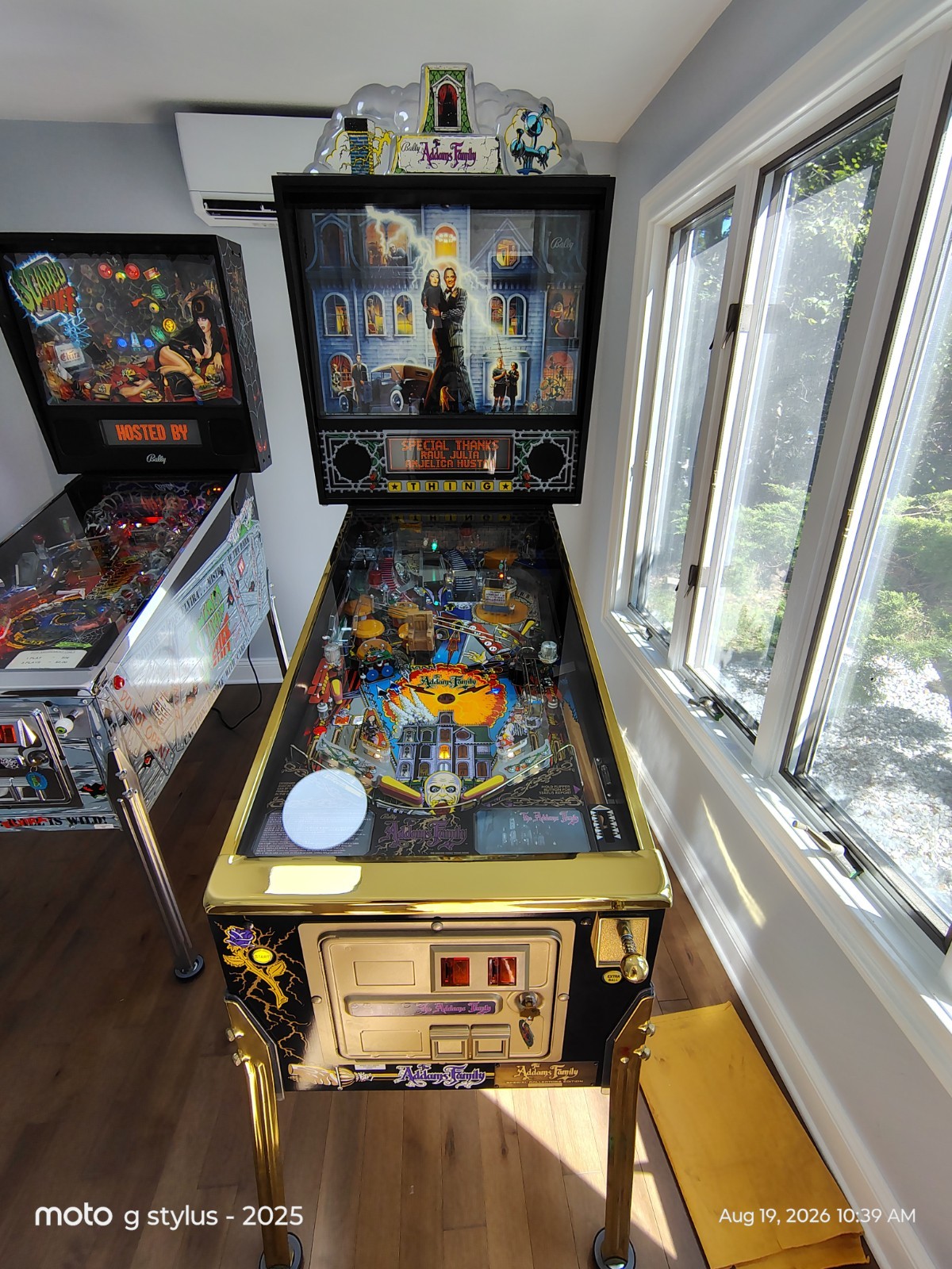 Addams Family Gold Pinball Machine High End Restoration Addams Family Gold Pinball Machine High End Restoration