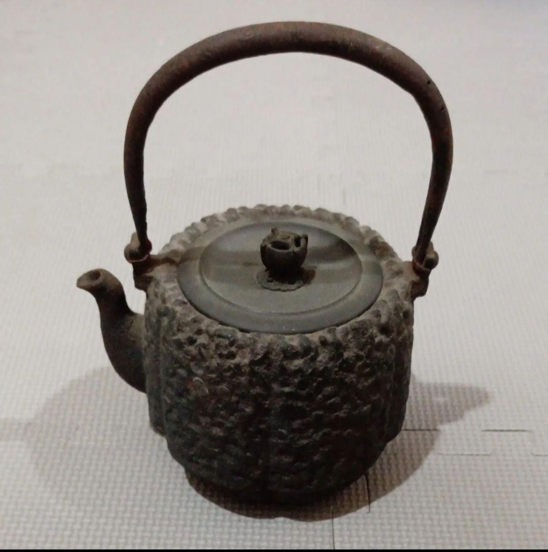 Nanbu Tekki Iron Kettle Teapot Vintage Antique Traditional Craft Kitchen Nanbu Tekki Iron Kettle Teapot Vintage Antique Traditional Craft Kitchen