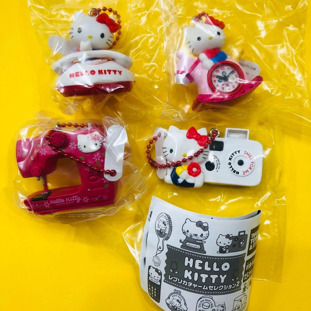 Extremely Rare Hello Kitty Replica Charm Selection 2 Complete Set of 4 Extremely Rare Hello Kitty Replica Charm Selection 2 Complete Set of 4