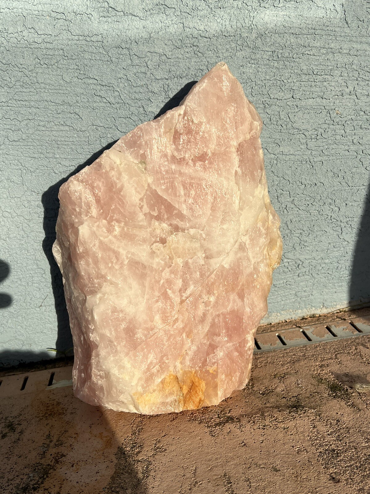 Rose Quartz Crystal Gemstone 15”Large Pink Natural Rough Stone Healing 29 lb Rose Quartz Crystal Gemstone 15”Large Pink Natural Rough Stone Healing 29 lb
