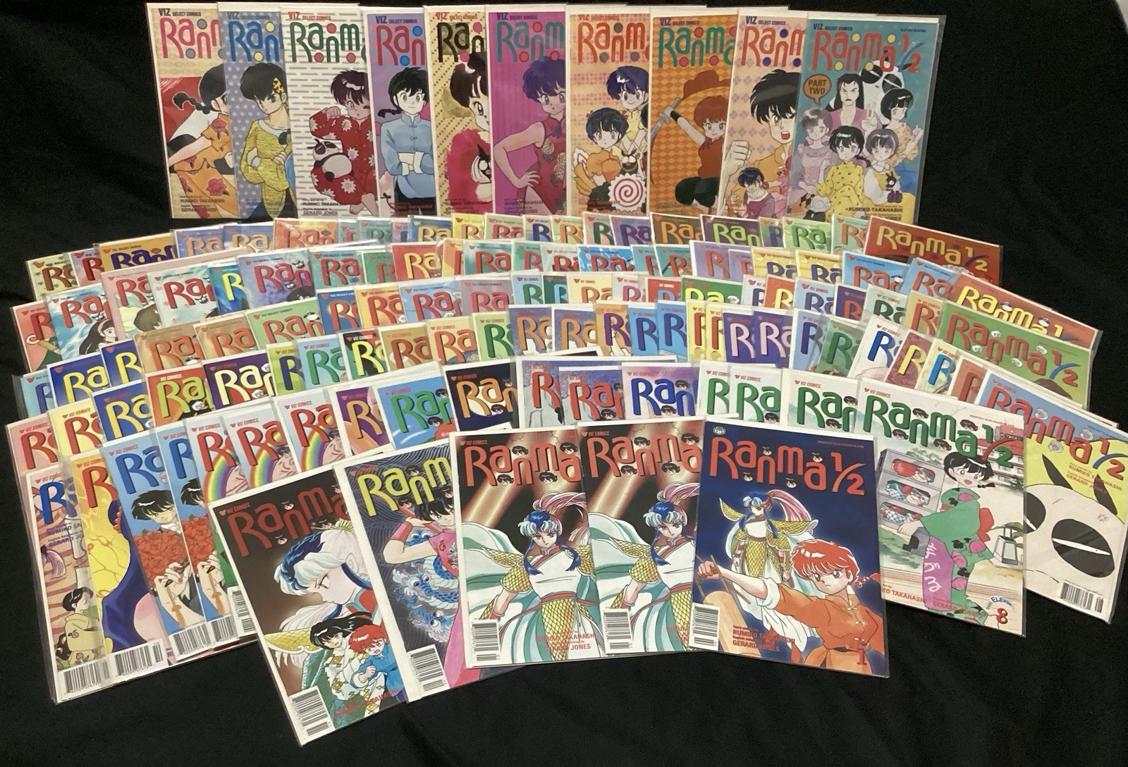 RANMA 1/2 1 ANIME MANGA HUGE COMIC BOOK LOT 127 ISSUES MANY HIGH GRADE COPIES RANMA 1/2 1 ANIME MANGA HUGE COMIC BOOK LOT 127 ISSUES MANY HIGH GRADE COPIES