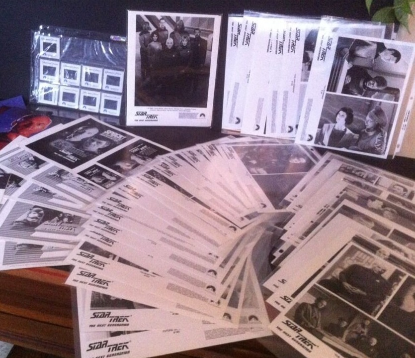 Star Trek TNG LOT Press Kit,Photos, Ad Slicks, Slides,Promotional, Paramount Pic Star Trek TNG LOT Press Kit,Photos, Ad Slicks, Slides,Promotional, Paramount Pic