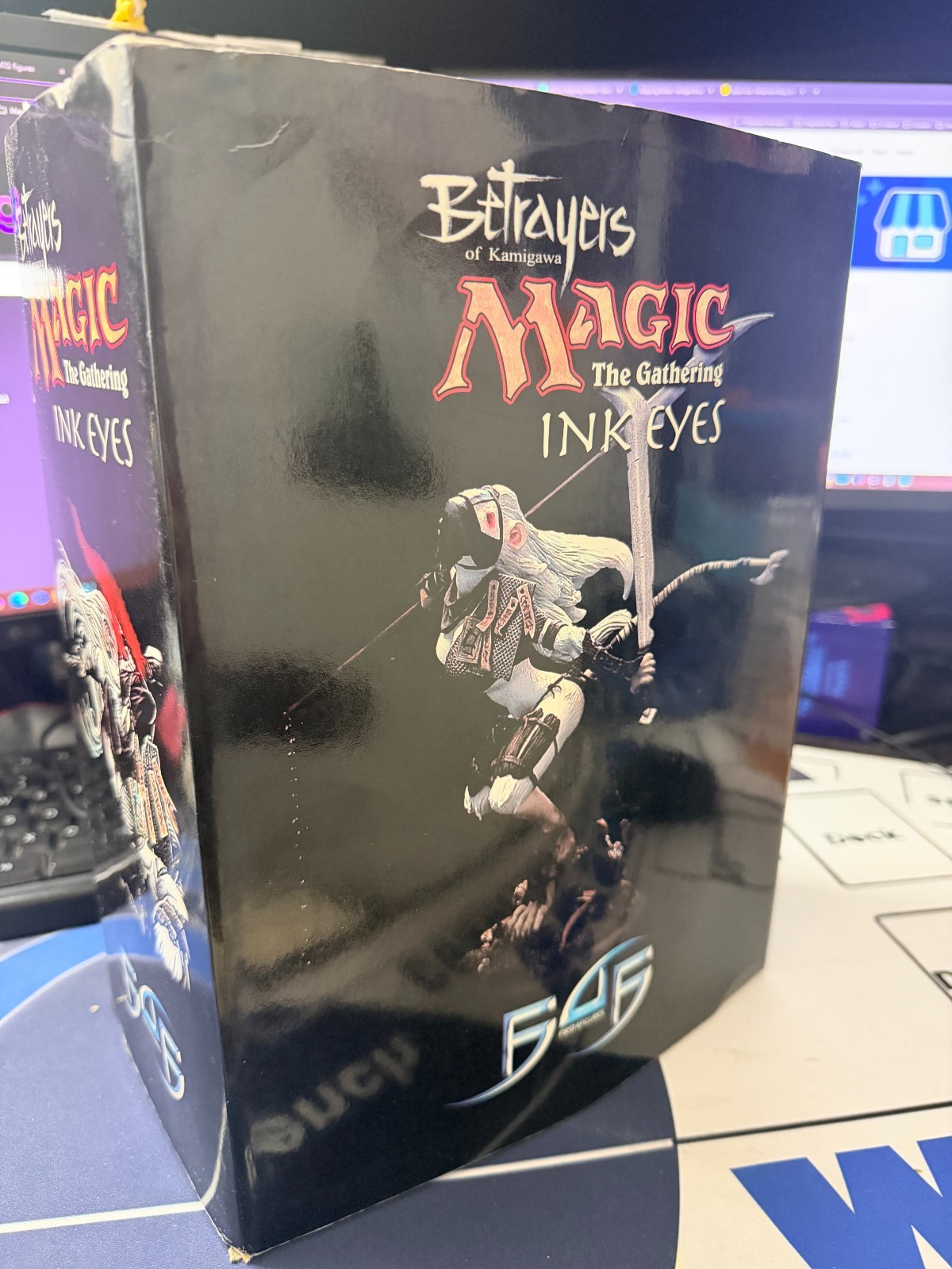 Magic the Gathering: Betrayers Of Kamigawa, Ink-Eyes Figure (Opened) Magic the Gathering: Betrayers Of Kamigawa, Ink-Eyes Figure (Opened)