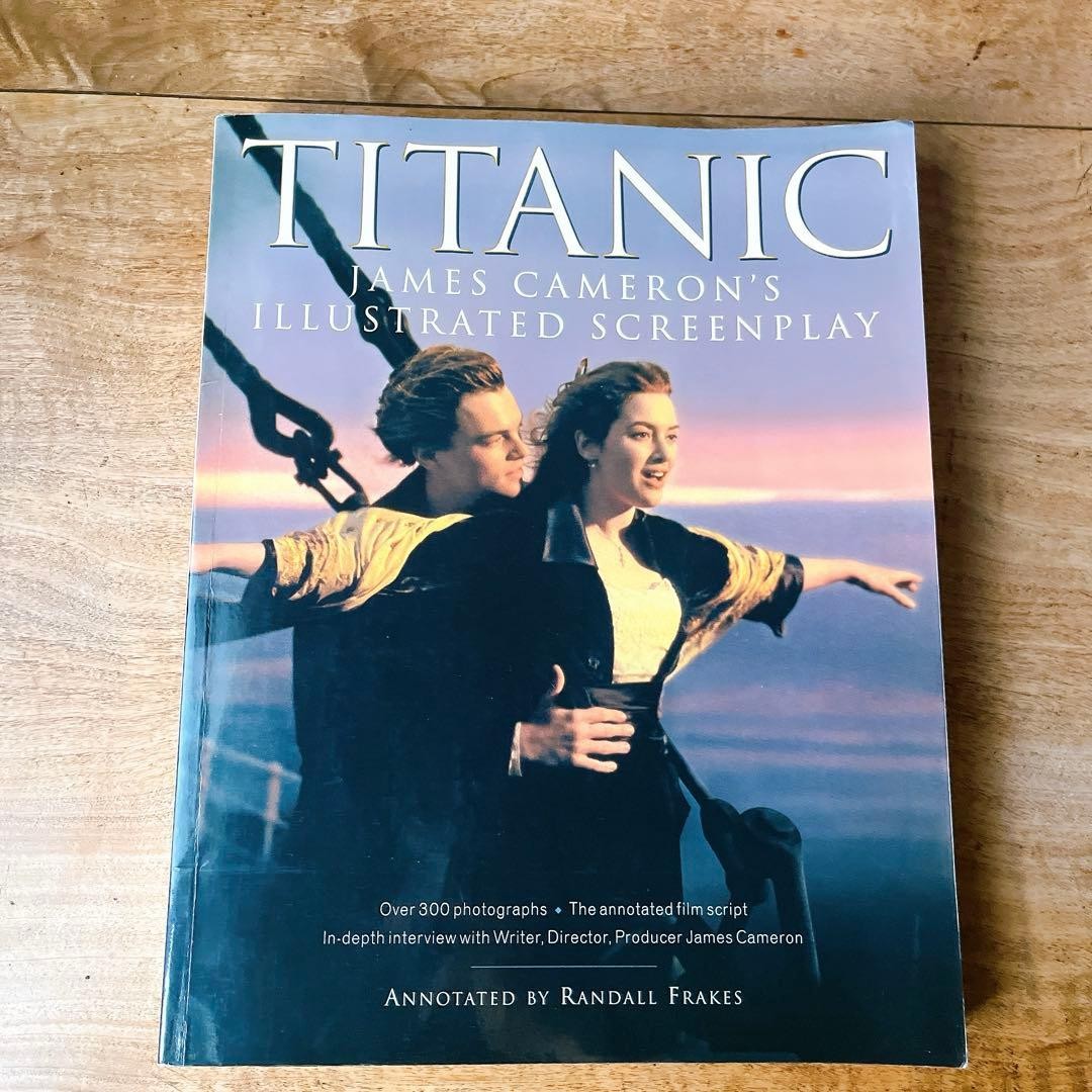 Titanic Original Screenplay Script Book James Cameron