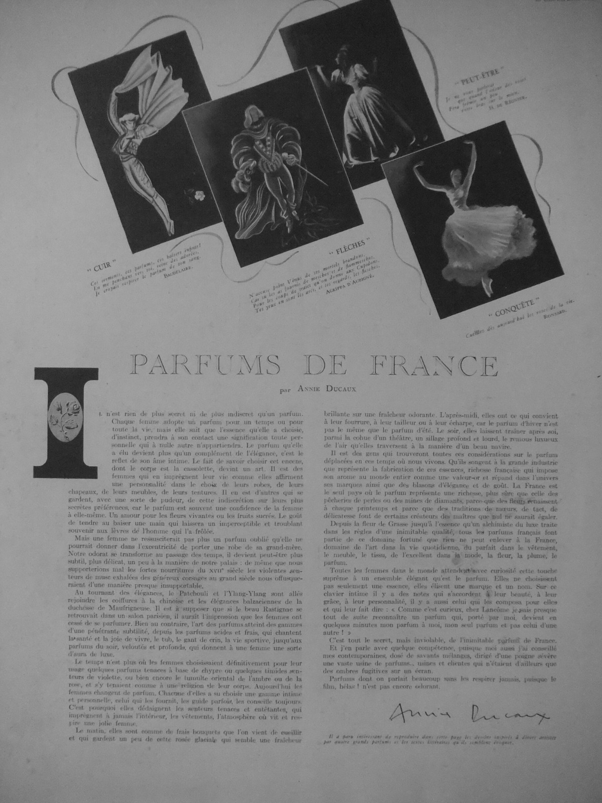 ADS PRESS 1943 PARFUMS DE FRANCE - PUBLICITÉ DE PRESSE FRENCH ADS PRESS 1943 PARFUMS DE FRANCE - PUBLICITÉ DE PRESSE FRENCH