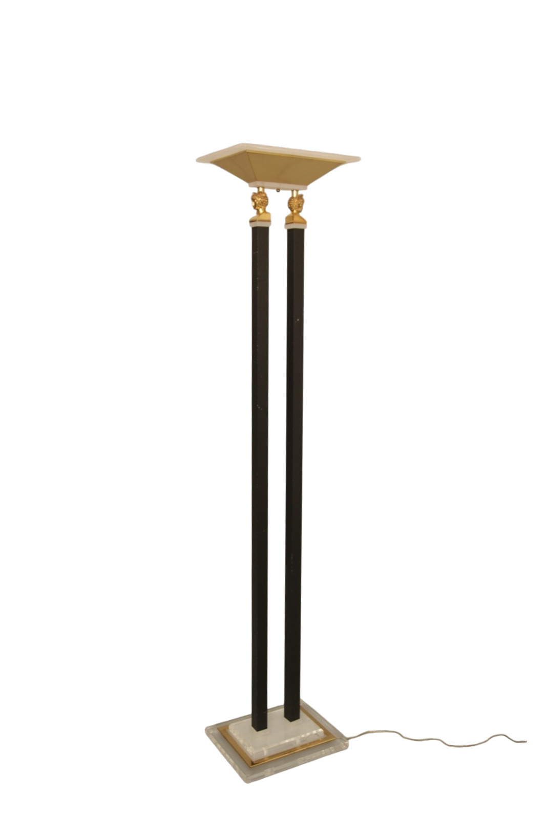 Bauer Hermes Floor Lamp Neoclassical 1980s USA Vintage Column Greek God Bauer Hermes Floor Lamp Neoclassical 1980s USA Vintage Column Greek God