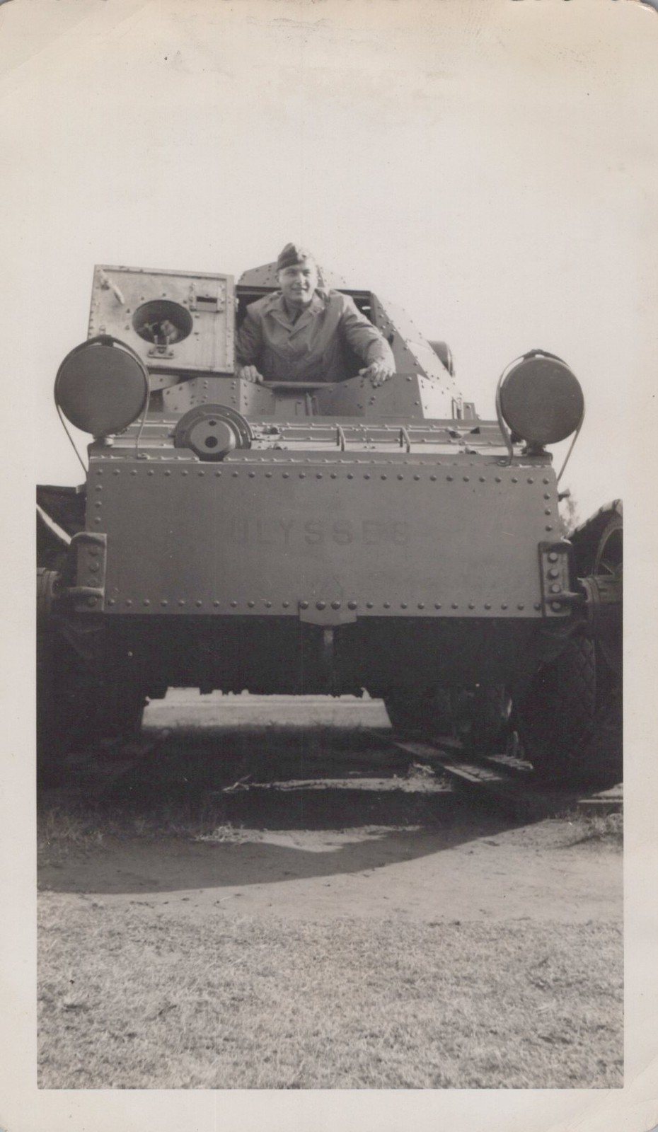 WW2 US Army M3 Stuart Tank 'Ulysses' Ft Knox KY 1942 - Original Photo