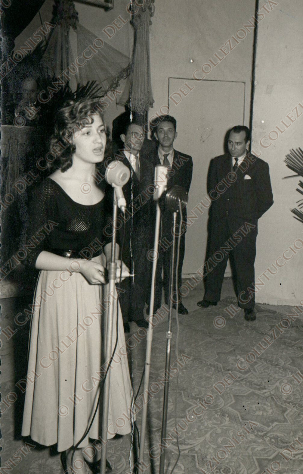 1955 GRADE IX Singer Song Festival Gianna Giorgione Gorizia Photo