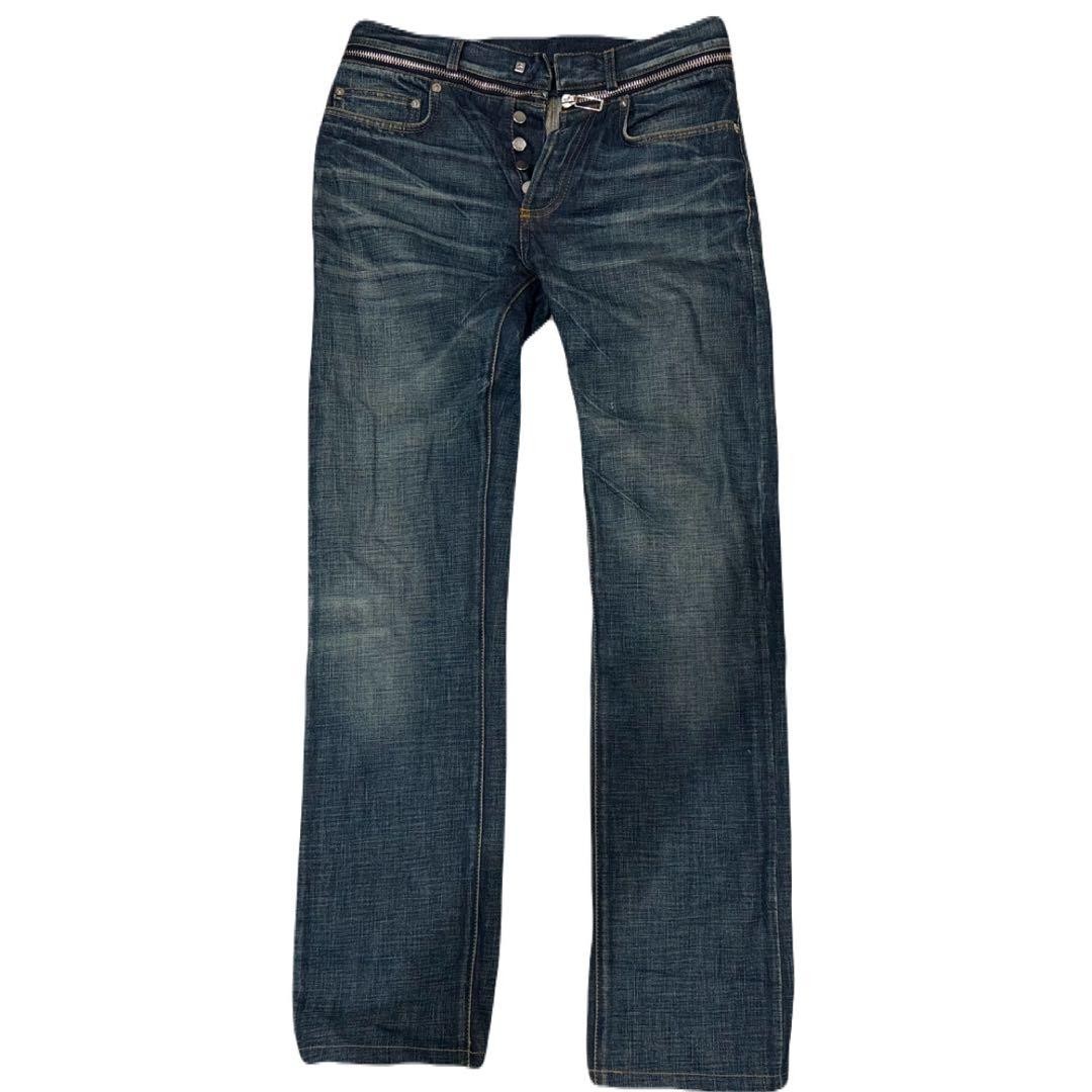 Dior Vintage Men'S Denim Jeans Unusual Vintage Dior Men rare Luxury Designer Mod Dior Vintage Men'S Denim Jeans Unusual Vintage Dior Men rare Luxury Designer Mod