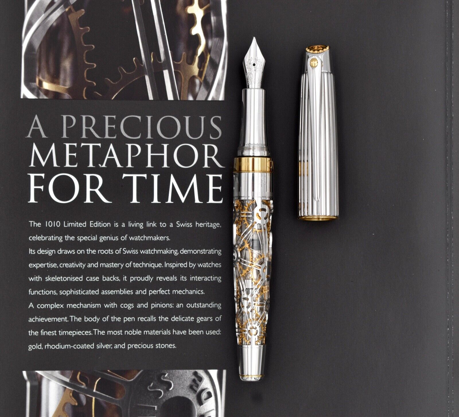 CARAN D’ACHE Collection Privée Horlogerie 1010 Limited Edition 500 Fountain Pen