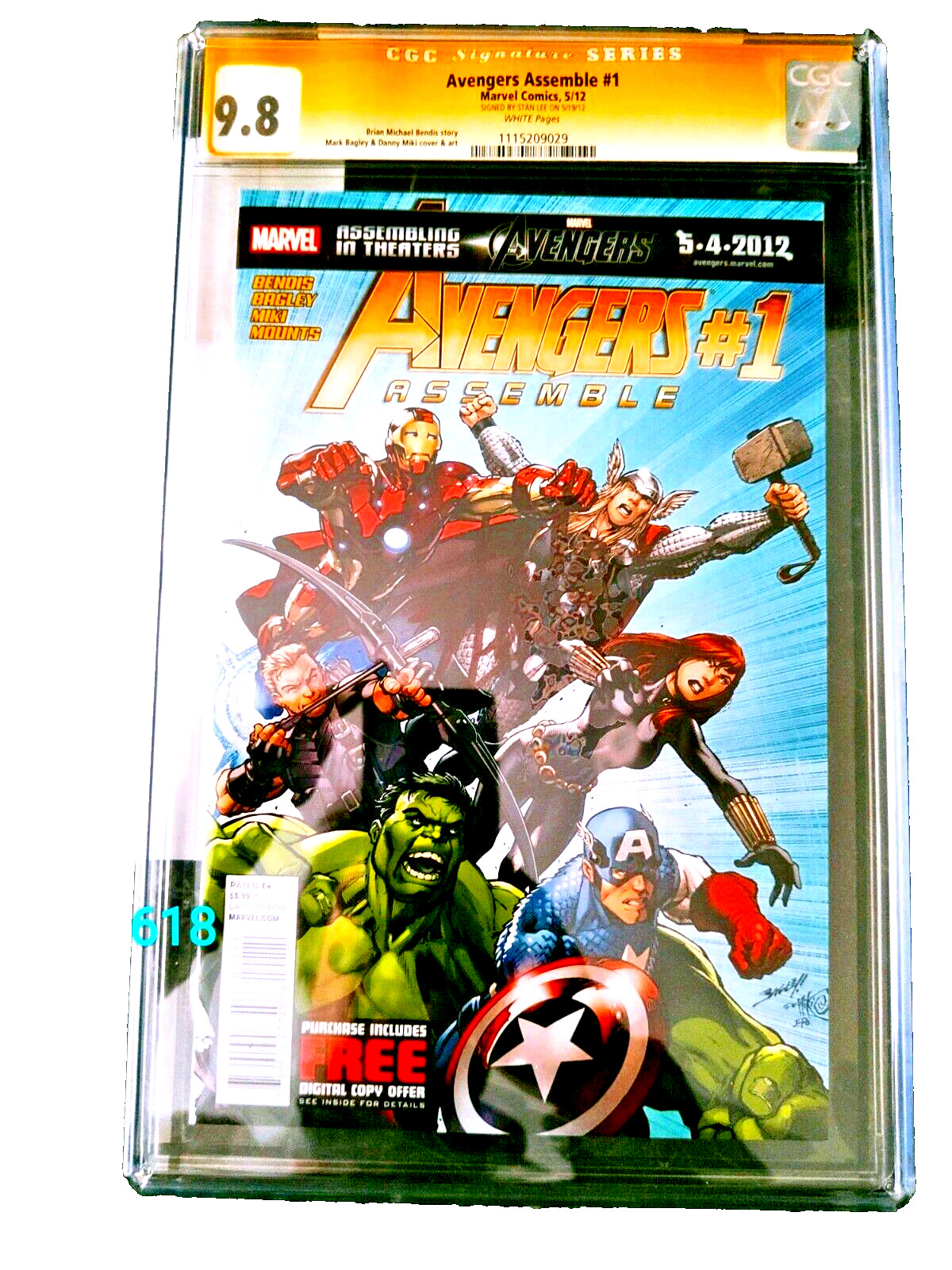 AVENGERS ASSEMBLE 1 CGC 9.8 STAN LEE SS SPIDERMAN 1 BLACK WIDOW COMIC RARE,BOOK* AVENGERS ASSEMBLE 1 CGC 9.8 STAN LEE SS SPIDERMAN 1 BLACK WIDOW COMIC RARE,BOOK*