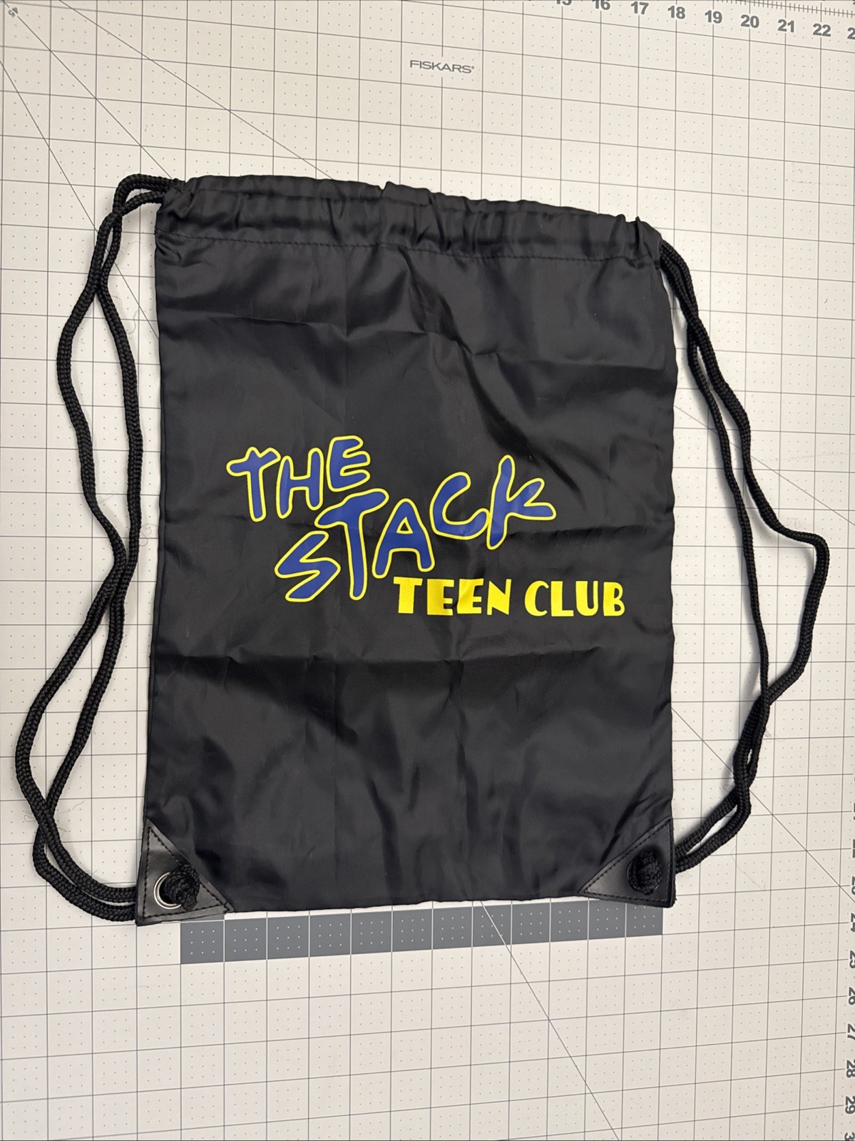 Disney Cruise Line Disney Magic The Stack Teen Club String Backpack 2010 RARE