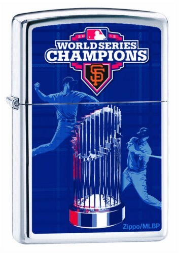Rare MLB San Francisco Giants World Series Champ Zippo Lighter Lifetime Warranty Rare MLB San Francisco Giants World Series Champ Zippo Lighter Lifetime Warranty