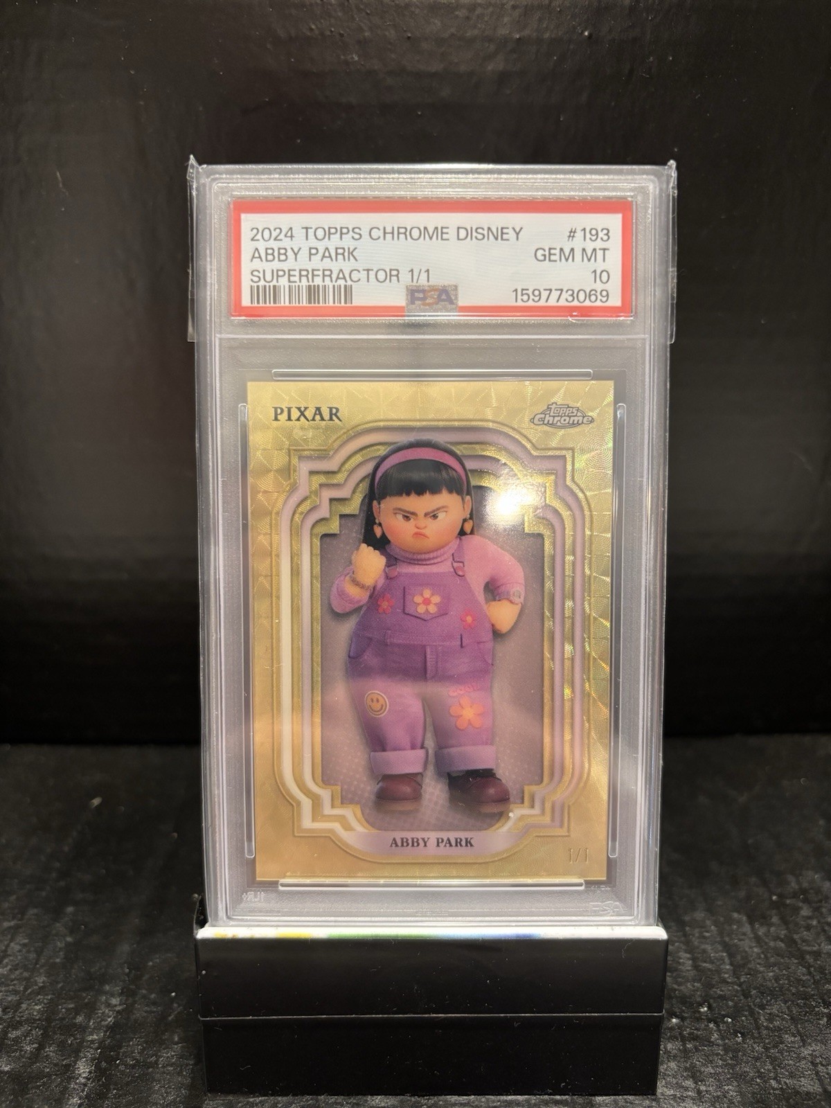 2024 Topps Disney Chrome Abby Park #193 1/1 Superfractor 2024 Topps Disney Chrome Abby Park #193 1/1 Superfractor