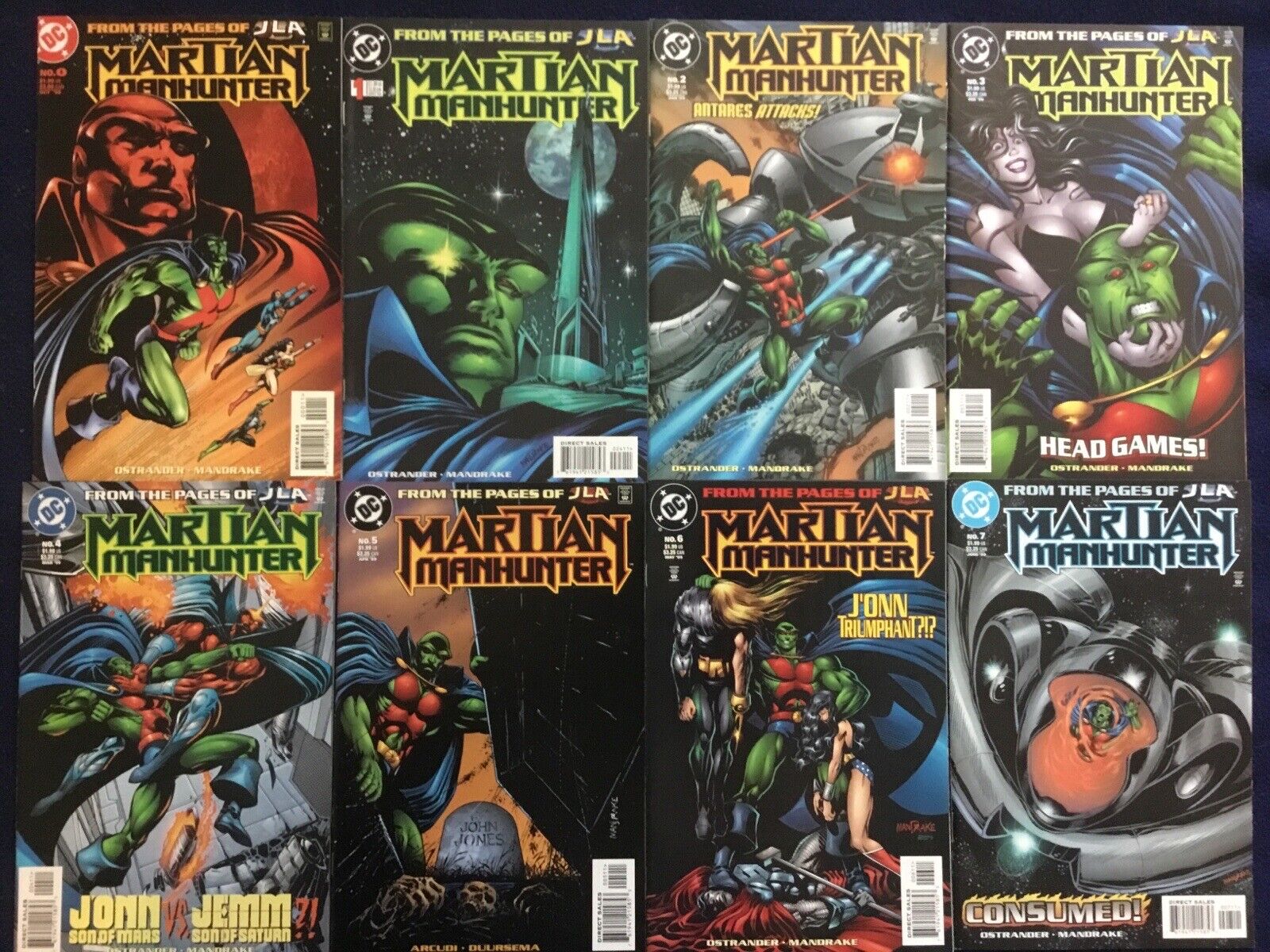 Martian Manhunter 0-36 Annual 1-2 & Issue 1 Million DC Comics Justice League