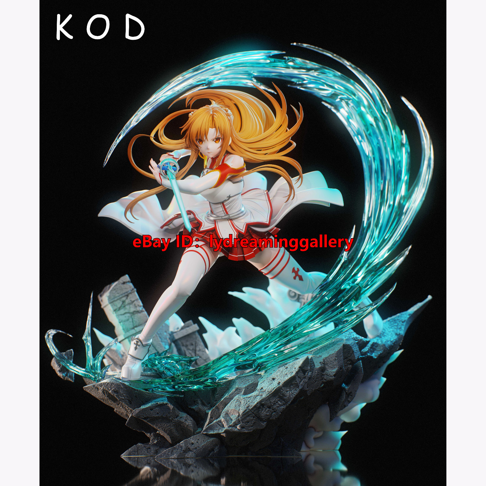 Kod Studio Sword Art Online Yuuki Asuna 1/6 Scale Limited Collectible Statue Kod Studio Sword Art Online Yuuki Asuna 1/6 Scale Limited Collectible Statue