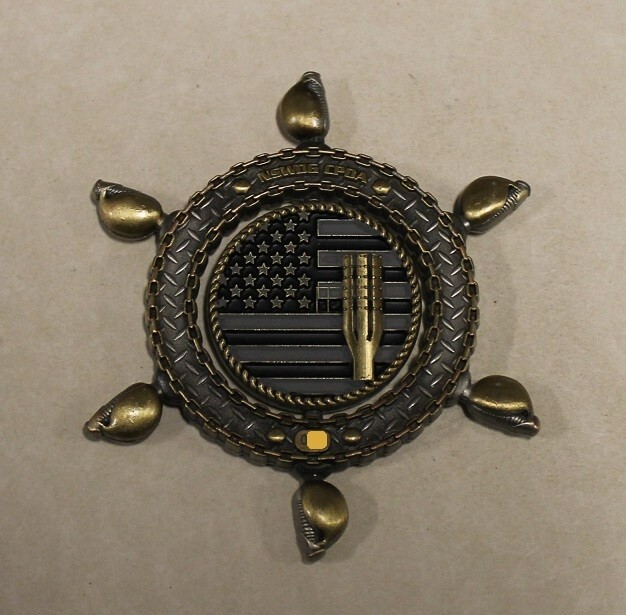 Naval Special Warfare Development Group DEVGRU SEAL Team 6 Chief Challenge Coin Naval Special Warfare Development Group DEVGRU SEAL Team 6 Chief Challenge Coin