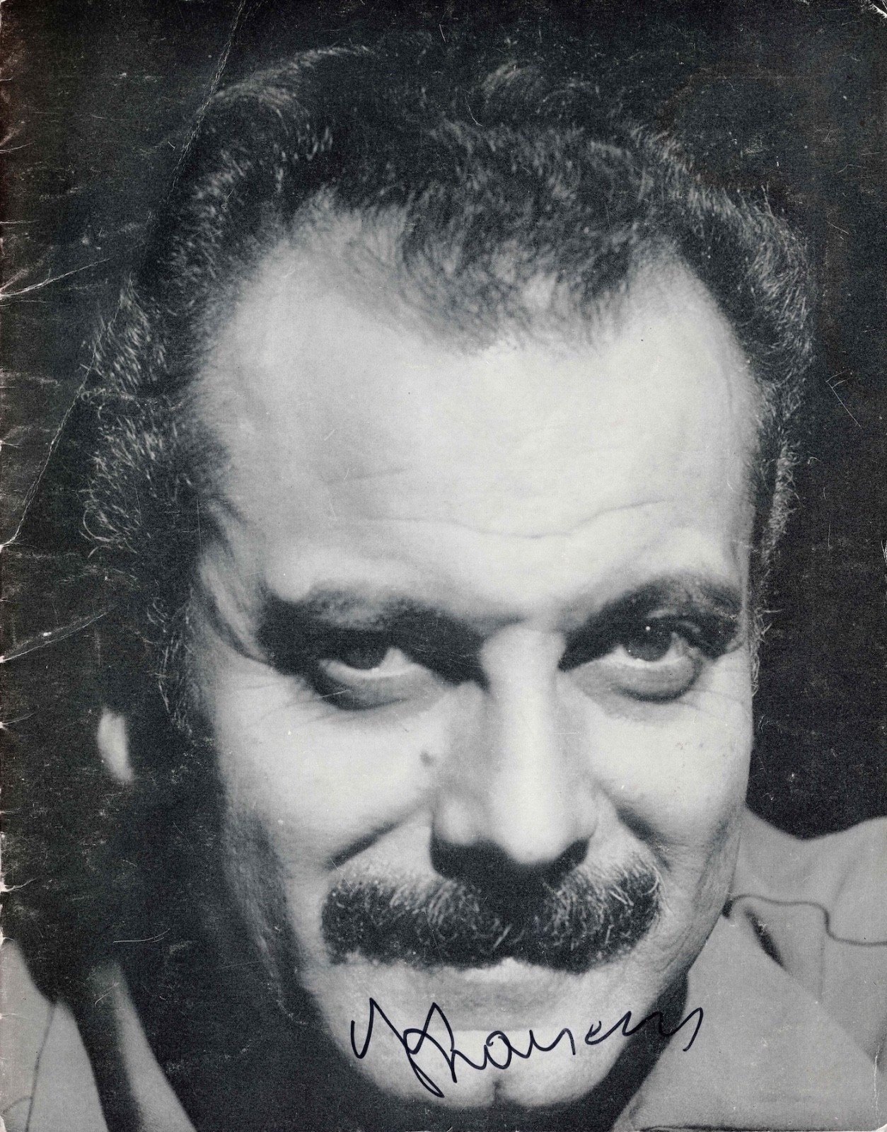 Bobino program signed by Georges BRASSENS and Jacques BREL. Autograph dedication Bobino program signed by Georges BRASSENS and Jacques BREL. Autograph dedication