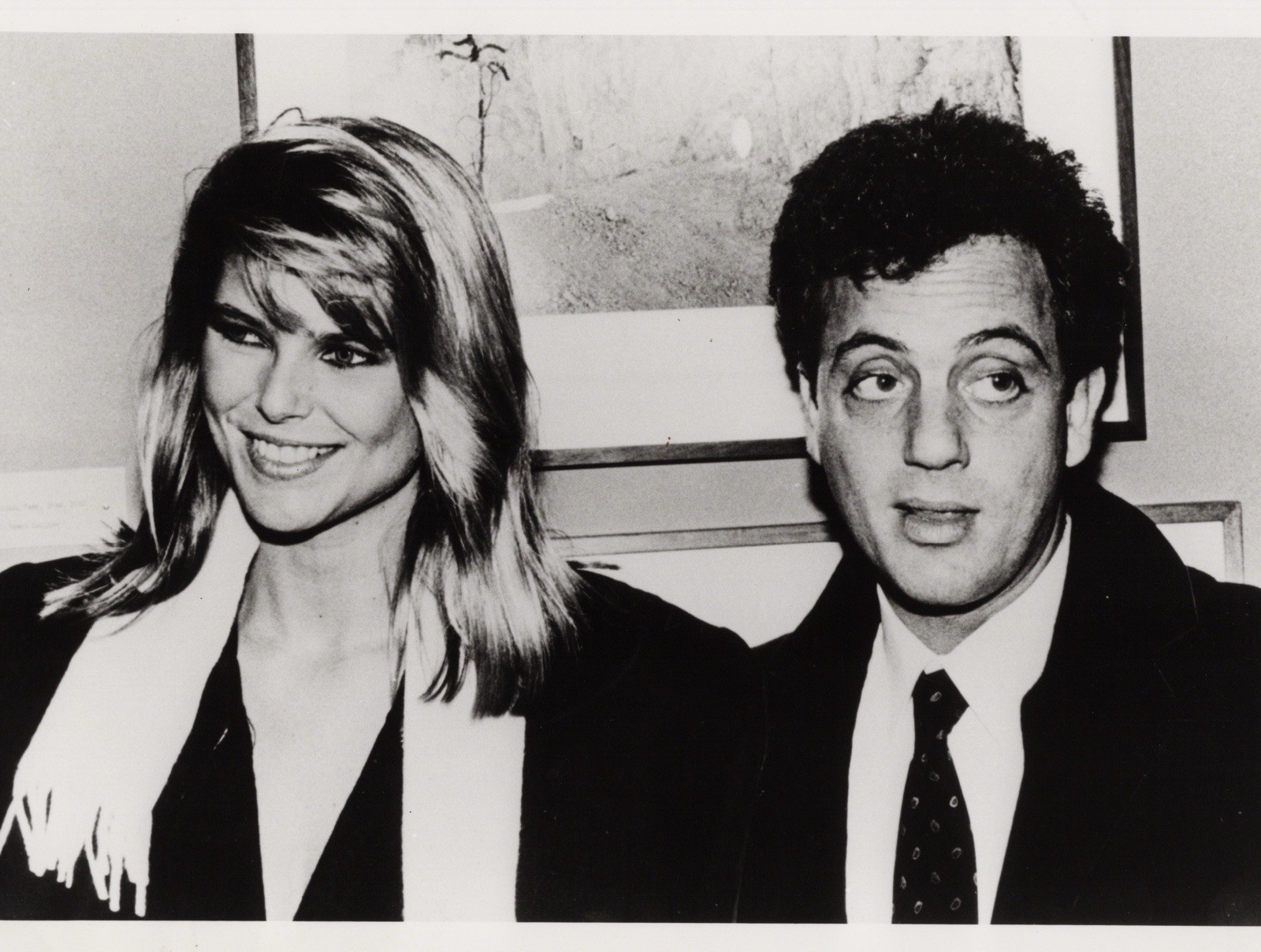A45 A4572 Billy Joel Christie Brinkley Singer Model Celebrity Couple Portrait A45 A4572 Billy Joel Christie Brinkley Singer Model Celebrity Couple Portrait