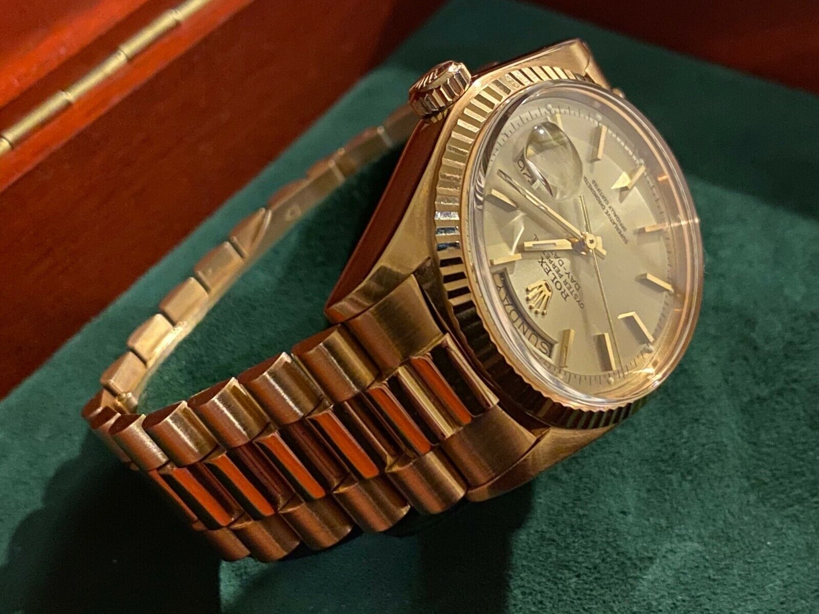 Vintage Rolex Day-Date President | Solid Rose Gold | Ultra Rare Special Edition