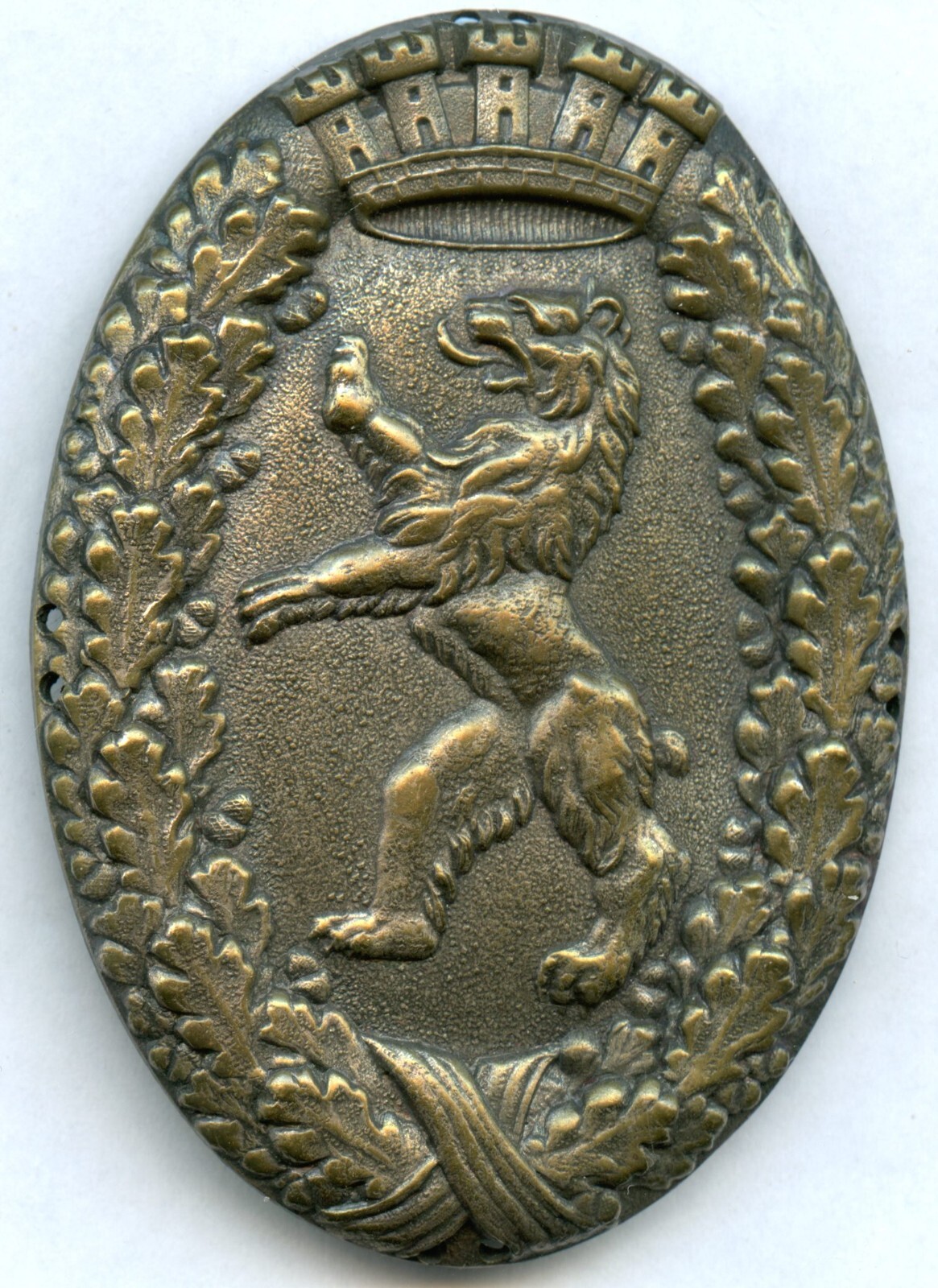 SLEEVE BADGE FREISCHÜTZEN-REGIMENT BERLIN / SLEEVE BADGE FRANKFURT REGIMENT
