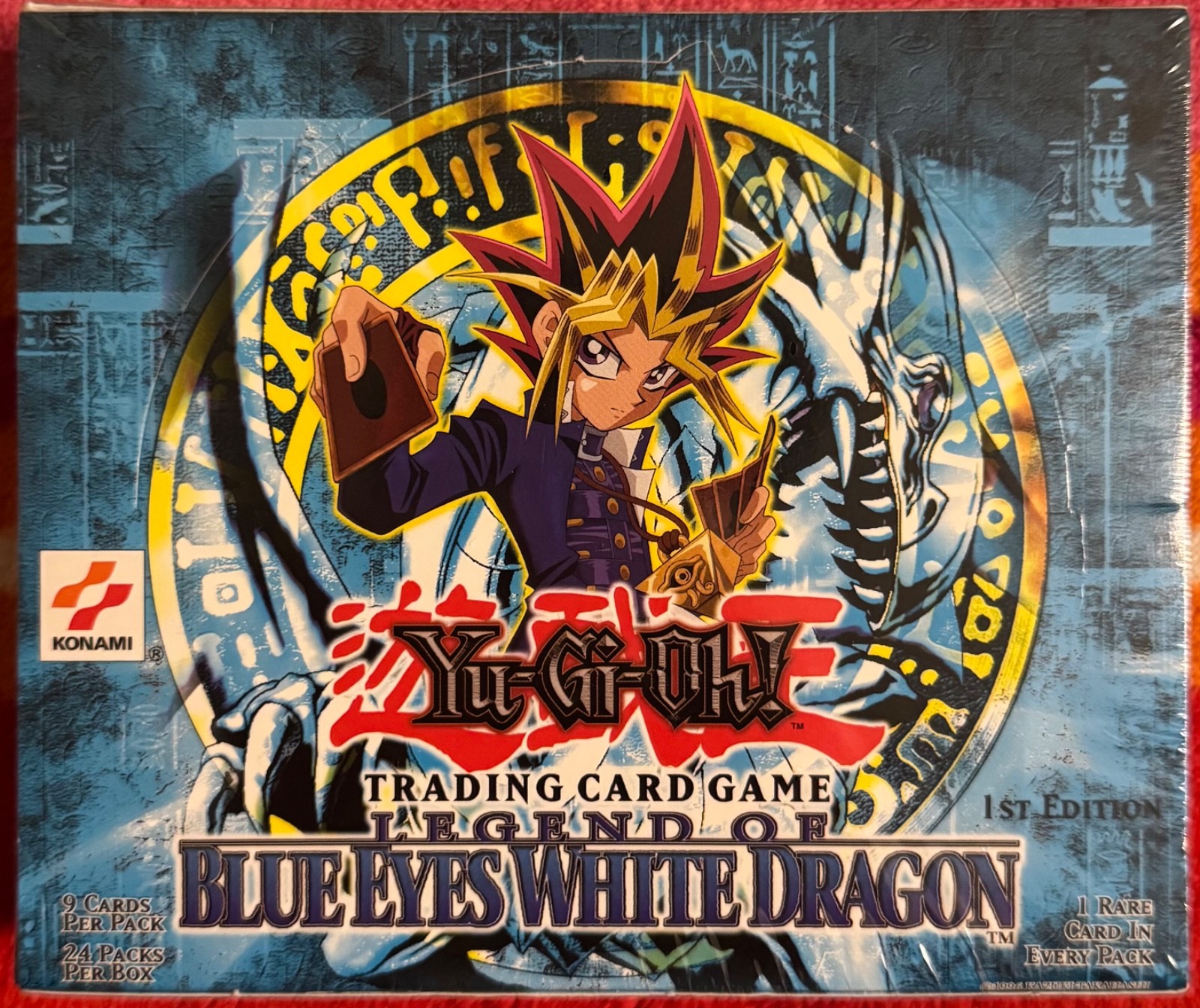 Yu-Gi-Oh - Legend of Blue Eyes White Dragon LOB - 1st Edition USA Booster Box