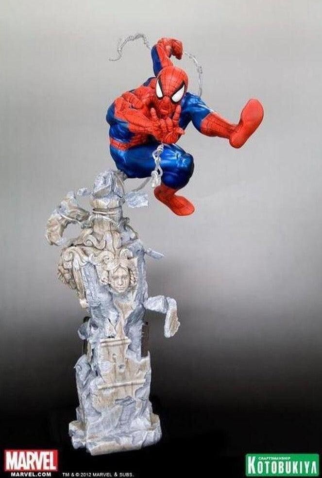 KOTOBUKIYA MARVEL THE AMAZING SPIDER-MAN UNLEASHED FINE ART 1/6 SCALE STATUE KOTOBUKIYA MARVEL THE AMAZING SPIDER-MAN UNLEASHED FINE ART 1/6 SCALE STATUE