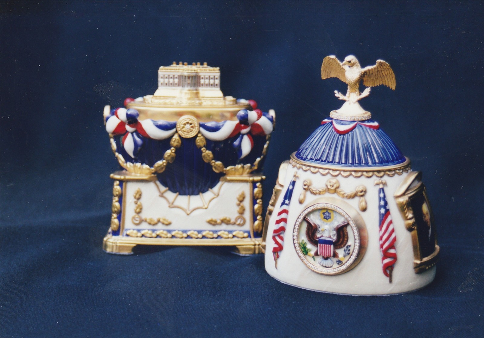 200th Anniversary White House Egg by Theo Faberge