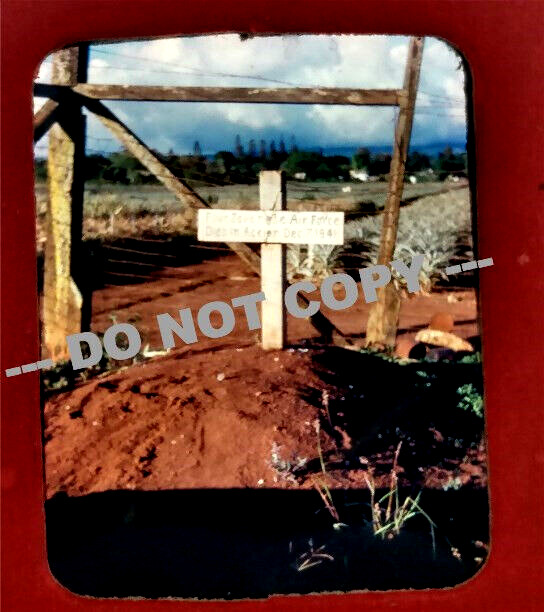 HISTORIC WWII PHOTO FOUND Pearl Harbor Hawaii Japanese Bomber Crash Site Grave