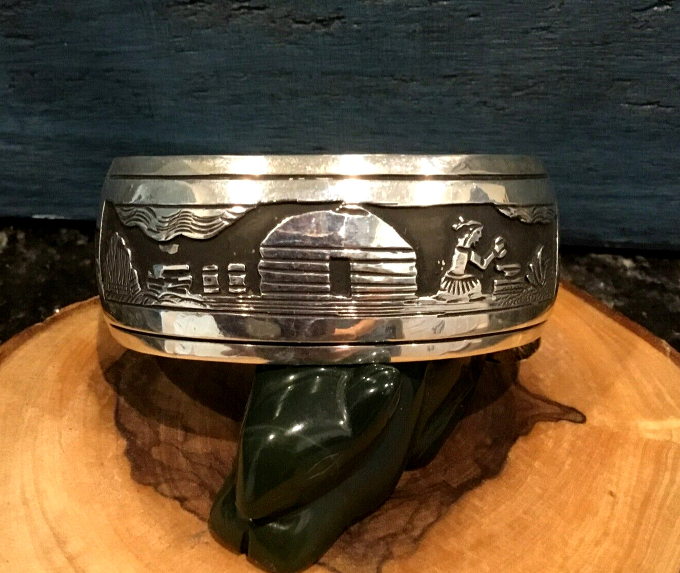 VTG Native American Navajo Tillie Jon Sterling Storyteller Bracelet VTG Native American Navajo Tillie Jon Sterling Storyteller Bracelet