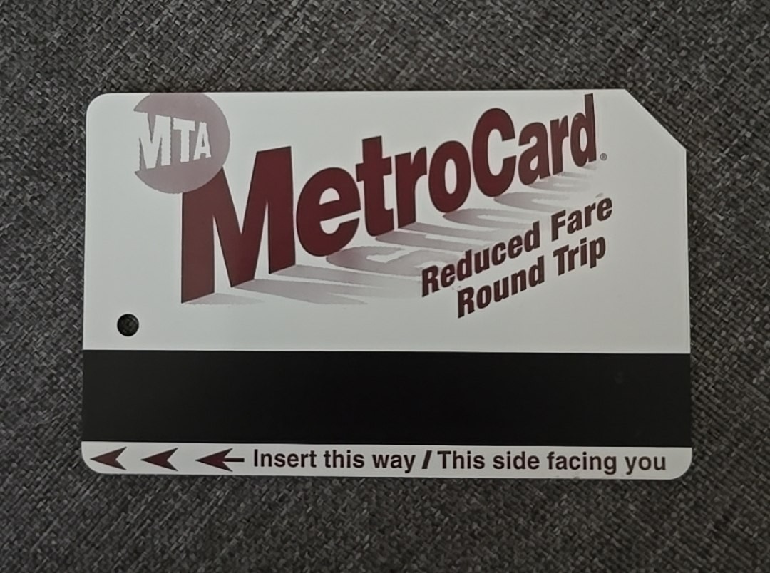 NYC MTA Metro Card (Reduced Fare)- Collectors Item (No Monetary Value) NYC MTA Metro Card (Reduced Fare)- Collectors Item (No Monetary Value)