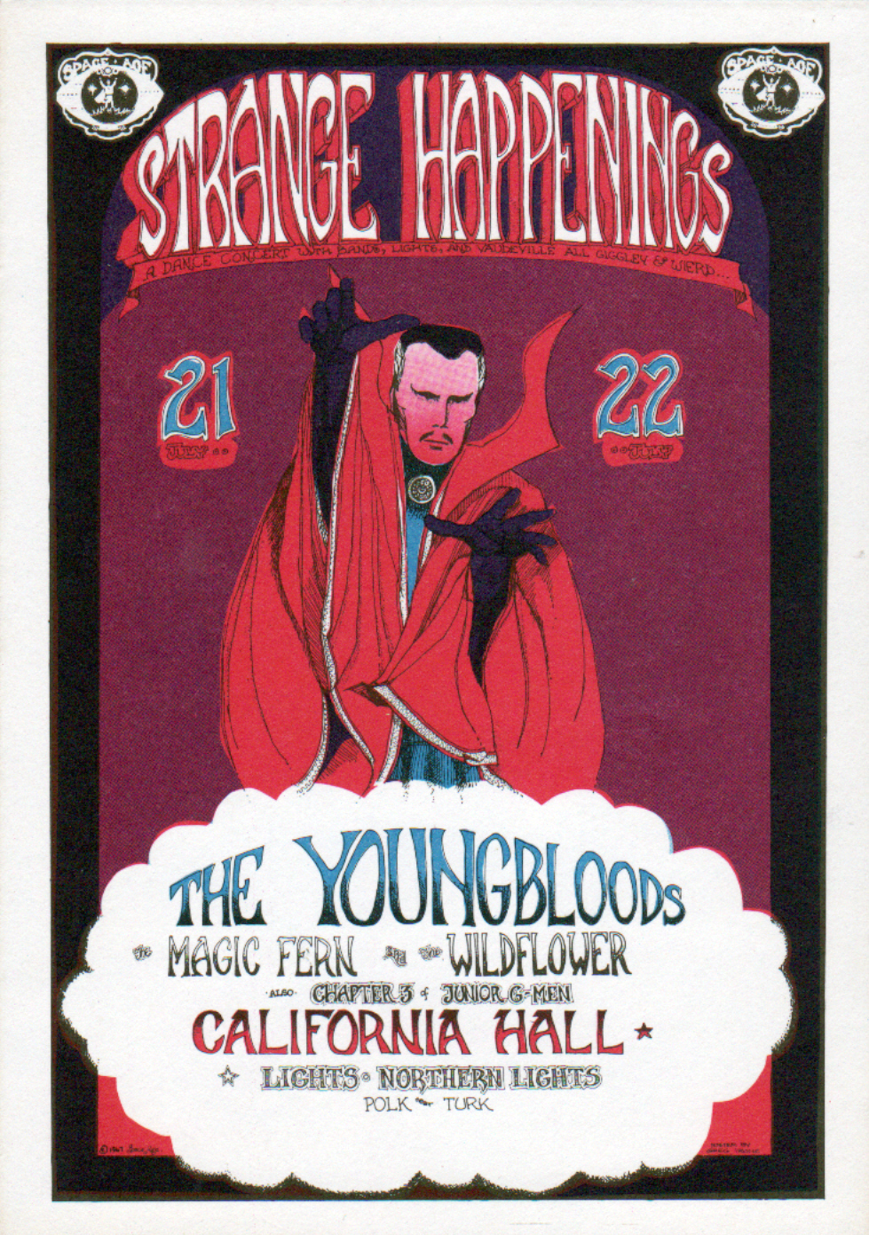 STRANGE HAPPENINGS Youngbloods Tour HAND BILL 1967 DR STRANGE Marvelmania RARE STRANGE HAPPENINGS Youngbloods Tour HAND BILL 1967 DR STRANGE Marvelmania RARE