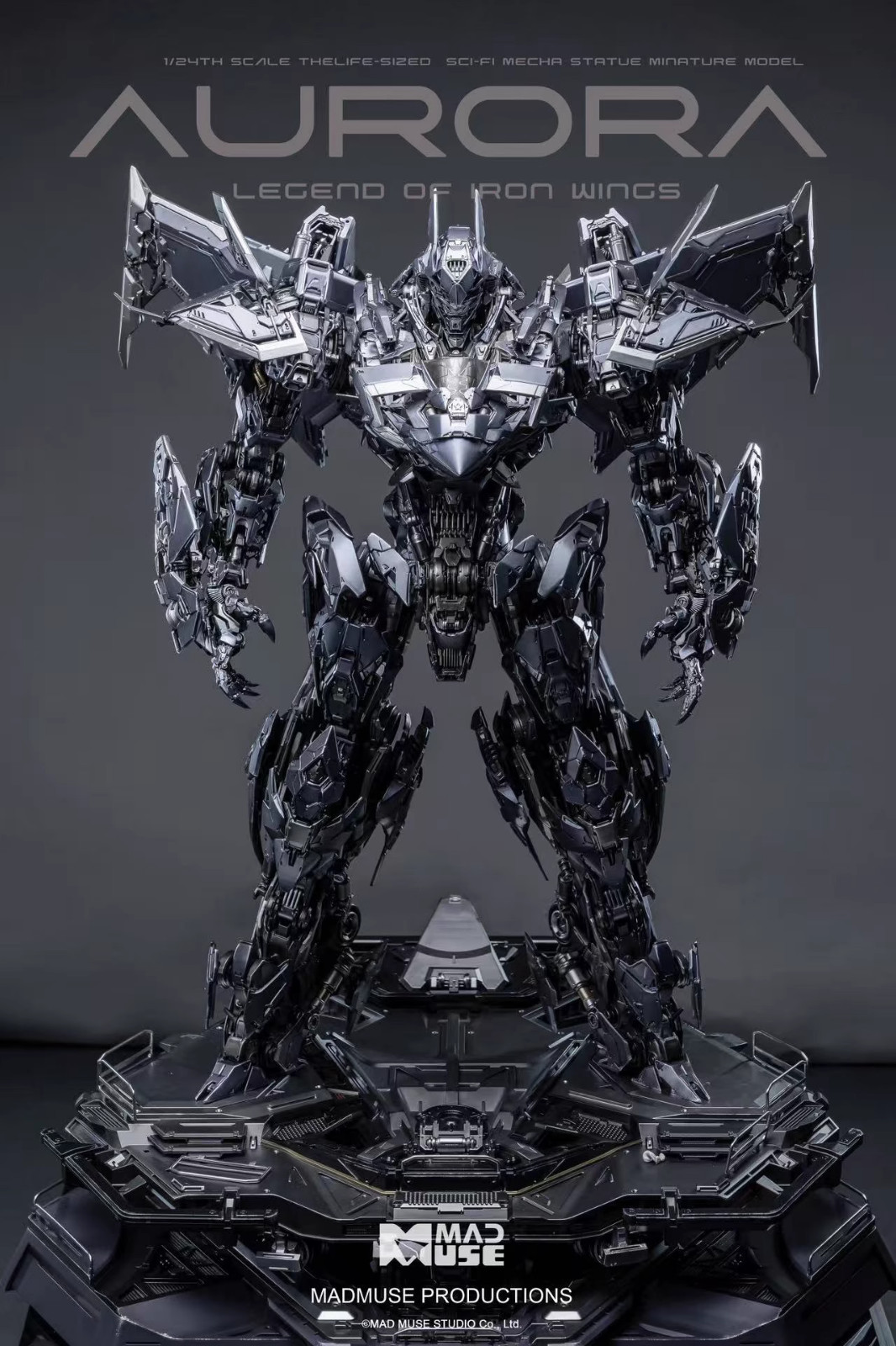 Mad Muse Studio Legend of lron Wings: Aurora Tian Lie 1/24 Robot Statue 2026 Mad Muse Studio Legend of lron Wings: Aurora Tian Lie 1/24 Robot Statue 2026
