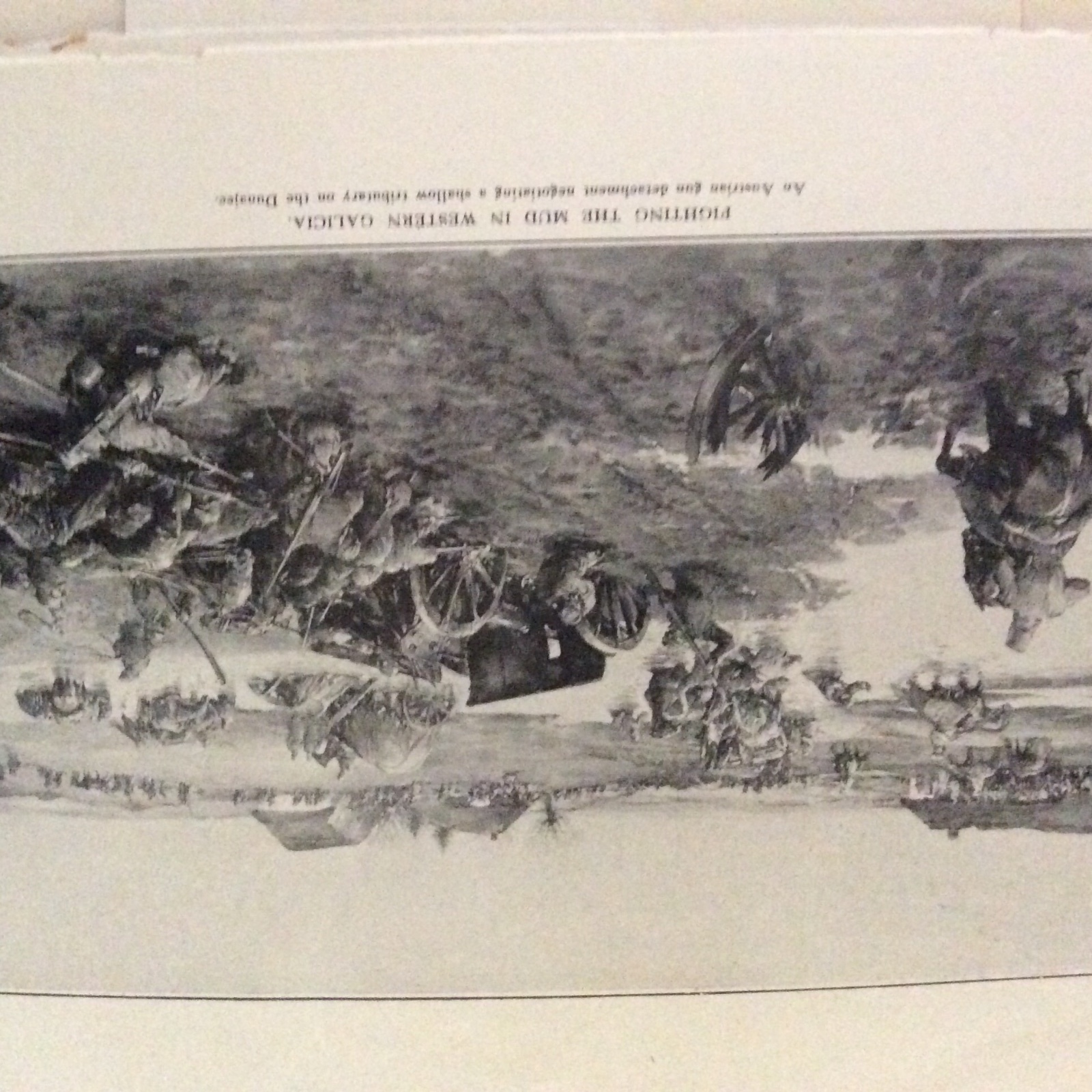 M1e ephemera 1916 ww1 picture austrian artillery on the dunajec river M1e ephemera 1916 ww1 picture austrian artillery on the dunajec river