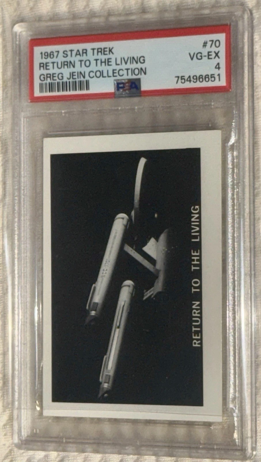 GREG JEIN COLLECTION | 1967 Star Trek #70 Return to the Living PSA 4 VG-EX RARE GREG JEIN COLLECTION | 1967 Star Trek #70 Return to the Living PSA 4 VG-EX RARE