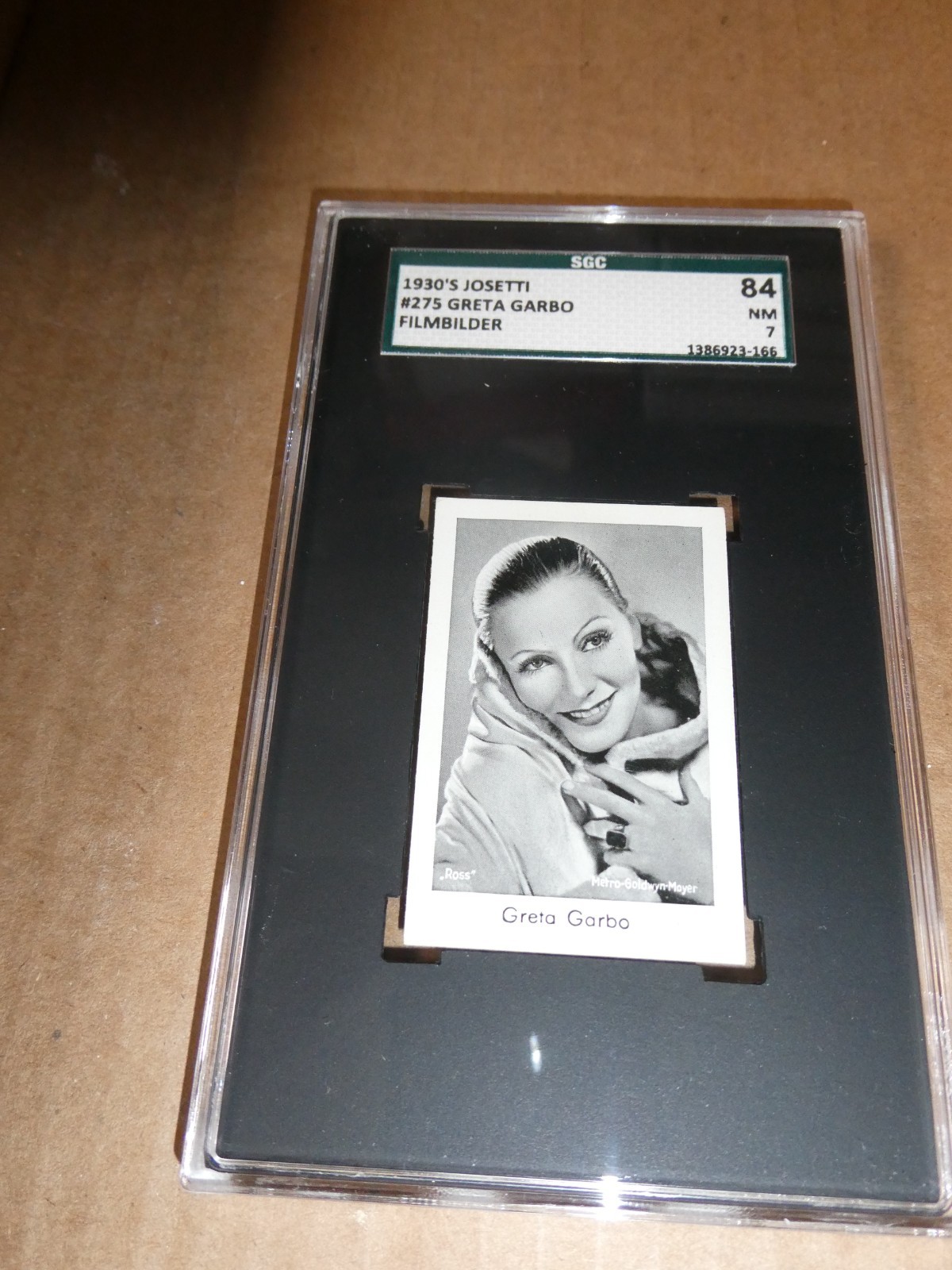 HTF SGC 7 84 1930s #275 Greta Garbo Josetti Filmbilder Card HTF SGC 7 84 1930s #275 Greta Garbo Josetti Filmbilder Card