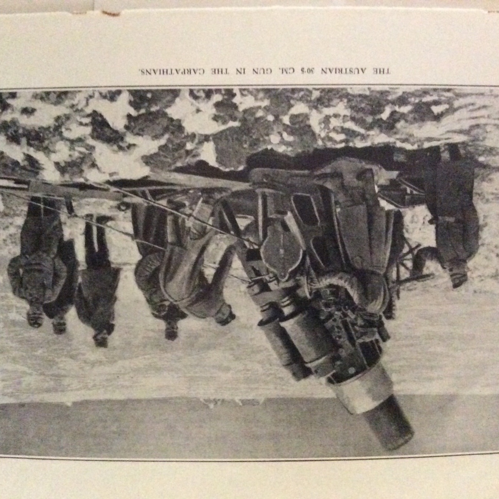 M1e ephemera 1916 ww1 picture austrian artillery carpathians M1e ephemera 1916 ww1 picture austrian artillery carpathians