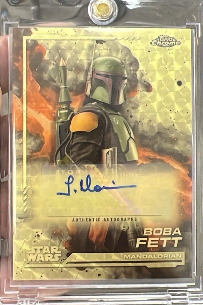 2024 Topps Chrome Star Wars Boba Fett  Auto Superfractor 1/1