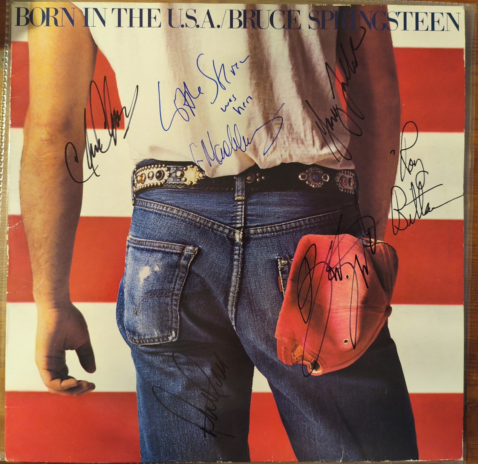 Bruce Springsteen E-Street Band Original Autograph Personally Collected Bruce Springsteen E-Street Band Original Autograph Personally Collected