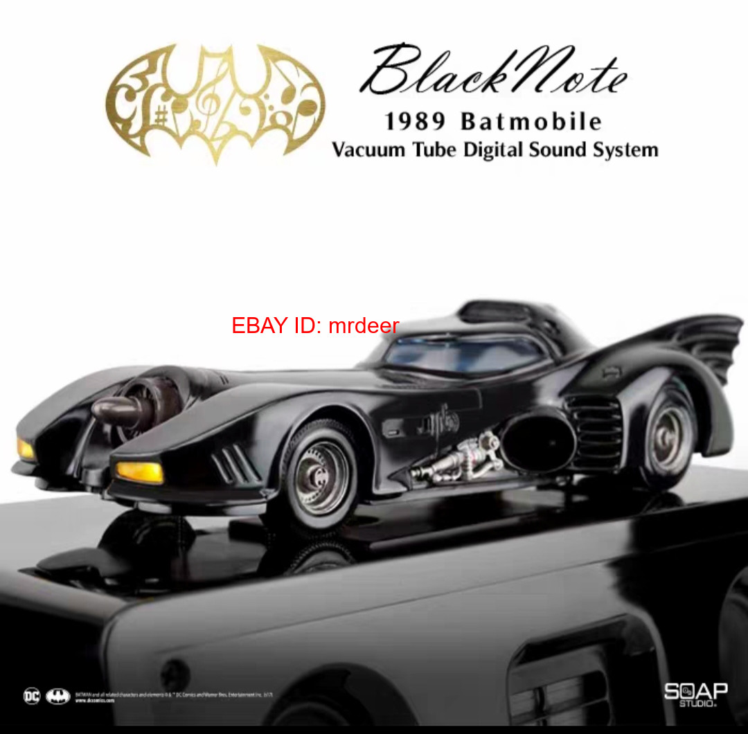 Soap Studio Batman 1/22 1989 Batmobile Vacuum Tube Digital Sound System Model Soap Studio Batman 1/22 1989 Batmobile Vacuum Tube Digital Sound System Model