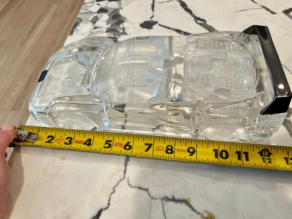 Stunning italian Crystal Ferrari F40 arnolfo di cambio made in italy Stunning italian Crystal Ferrari F40 arnolfo di cambio made in italy