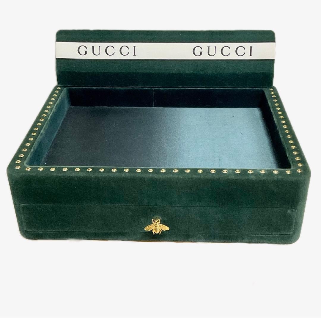 Rare GUCCI Bee Handle Velvet Display Tray Store Display