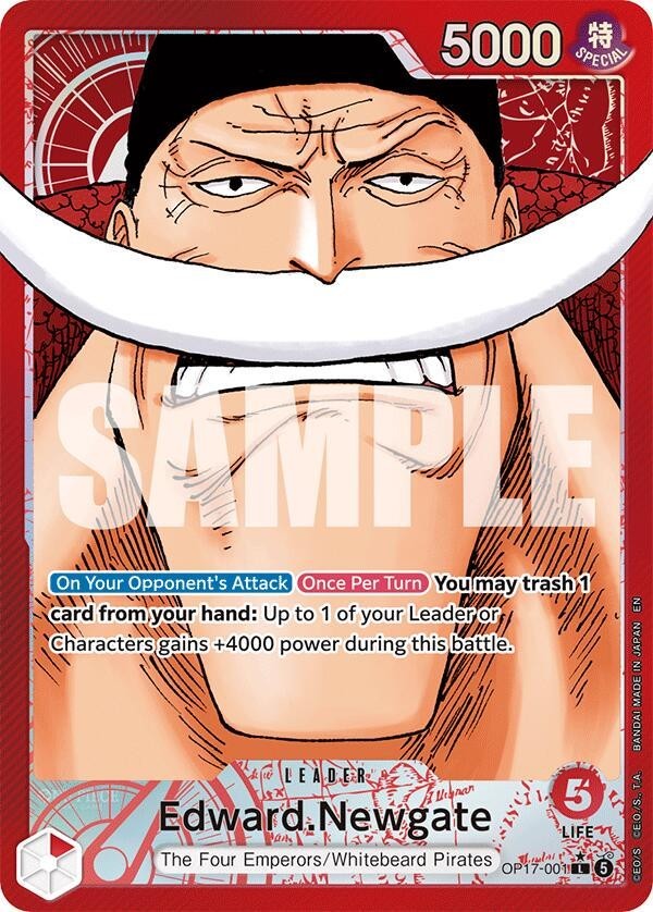 One Piece The World’s Strongest Warriors OP17 MINT One Piece The World’s Strongest Warriors OP17 MINT