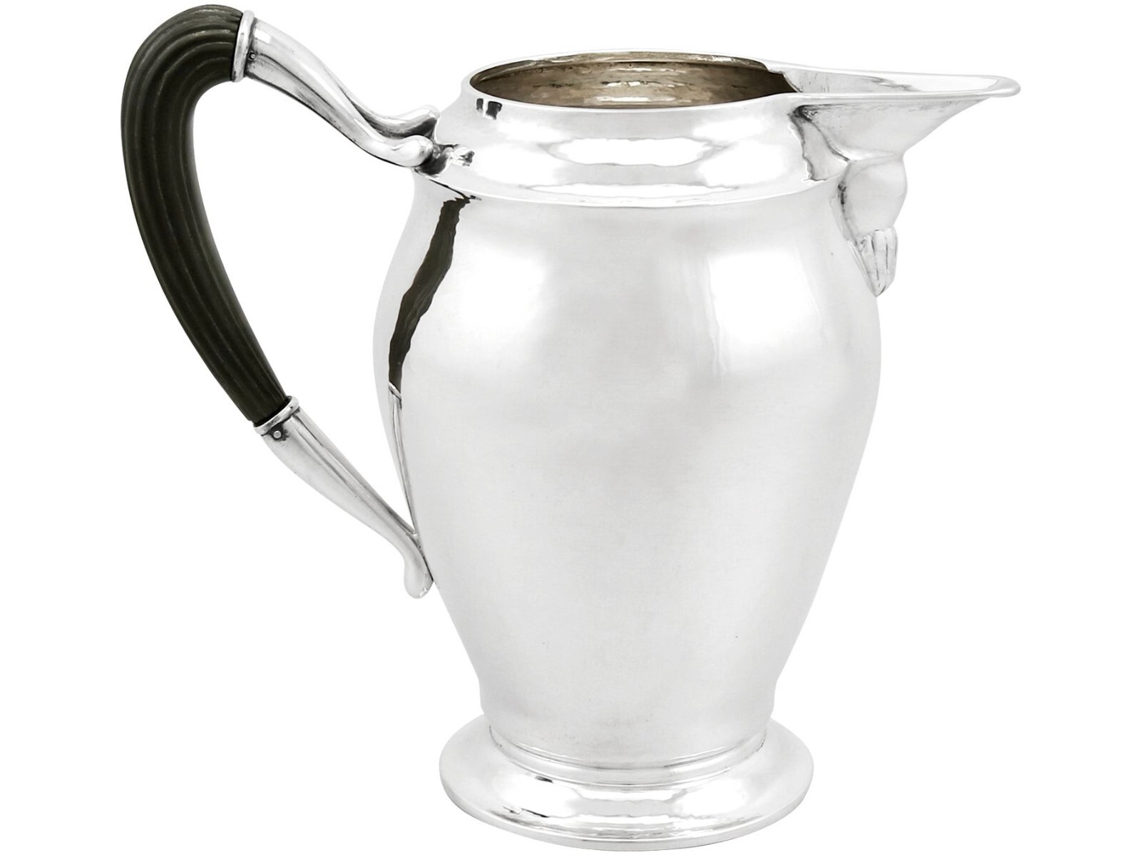 Antique Danish Silver Water Jug, Art Nouveau Style, Denmark, 1920s Antique Danish Silver Water Jug, Art Nouveau Style, Denmark, 1920s