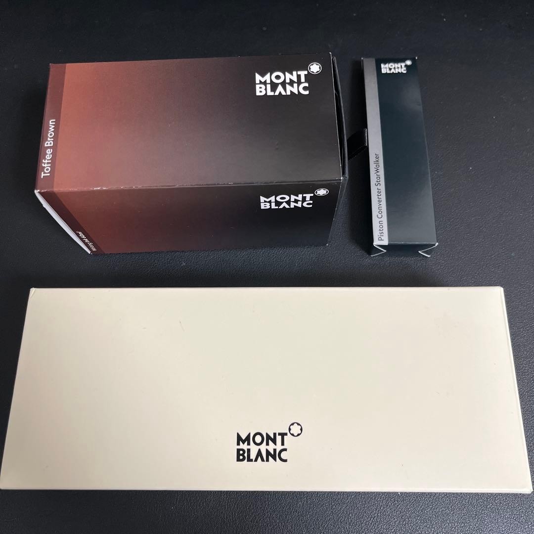 Montblanc Starwalker Red Gold Fountain Pen EF Nib with Ink & Converter Montblanc Starwalker Red Gold Fountain Pen EF Nib with Ink & Converter