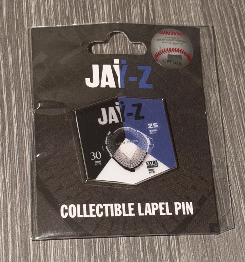 JAŸ-Z Yankee Stadium Pin - Reasonable Doubt - Blueprint - Extra Innings - Jay-Z JAŸ-Z Yankee Stadium Pin - Reasonable Doubt - Blueprint - Extra Innings - Jay-Z