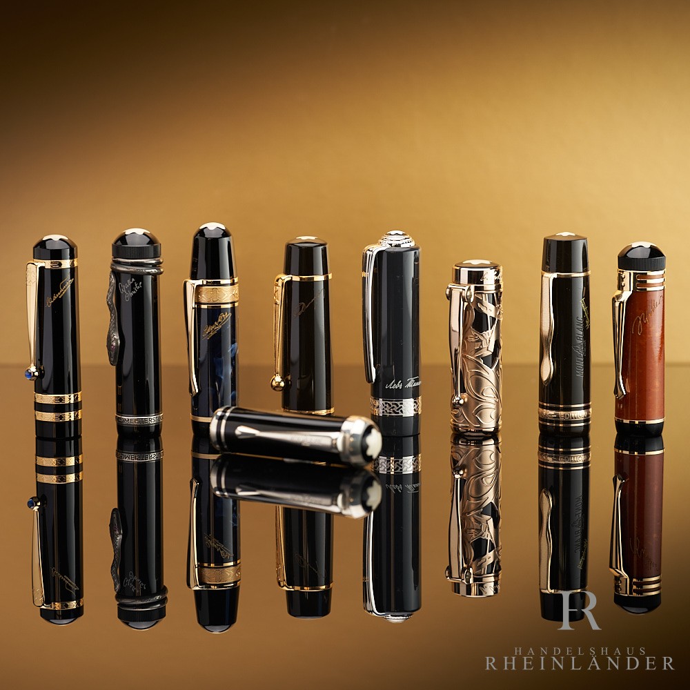 Montblanc Writers Edition Fountain Pen Collection Hemingway 1992 to Doyle 2021